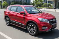 Chery Tiggo 8 2017– Boční nášlapy Maya Red (2 ks, hliník) fotografie 1