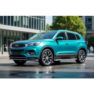 Boční nášlapy Tayga V2 (2 ks, hliník) Chery Tiggo 8 2017– fotografie 1