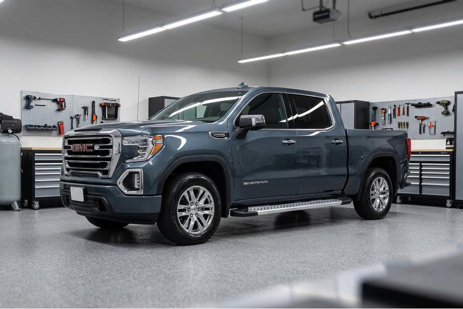 GMS Sierra 2019– Boční prahy New Vision Grey (2 ks., hliník) Image
