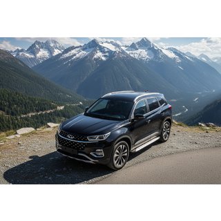 Boční nášlapy Shining (2 ks, hliník) Chery Tiggo 7 2020– fotografie 1