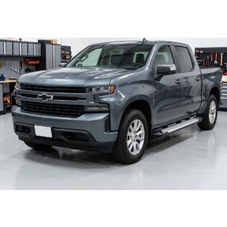 Boční nášlapy Allmond Grey (2 ks, hliník) Chevrolet Silverado 2019– fotografie 1