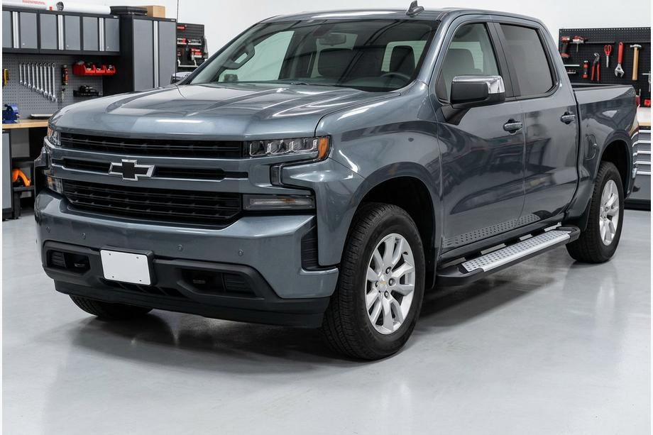 Chevrolet Silverado 2019– Boční nášlapy Allmond Grey (2 ks, hliník) Image