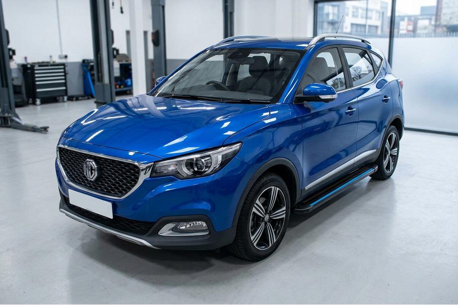MG ZS 2017–2024 Boční nášlapy Maya Blue (2 ks, hliník) Image