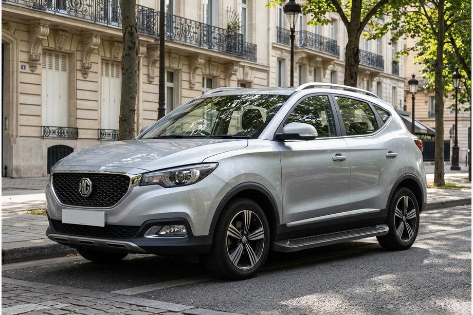 MG ZS 2017–2024 Boční prahy Allmond Black (2 ks, hliník) Image