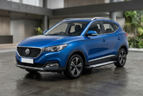 MG ZS 2017–2024 Boční nášlapy Allmond Grey (2 ks, hliník) fotografie 1