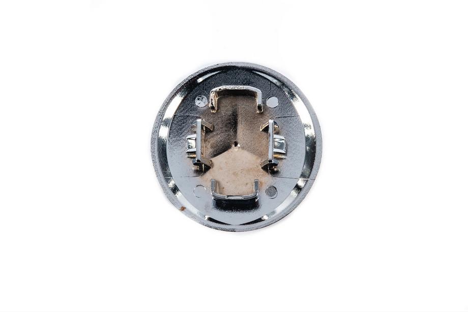 Mercedes-Benz Záslepka místo emblému na kapotu Mercedes (červená, 57 mm) Fotografie 3