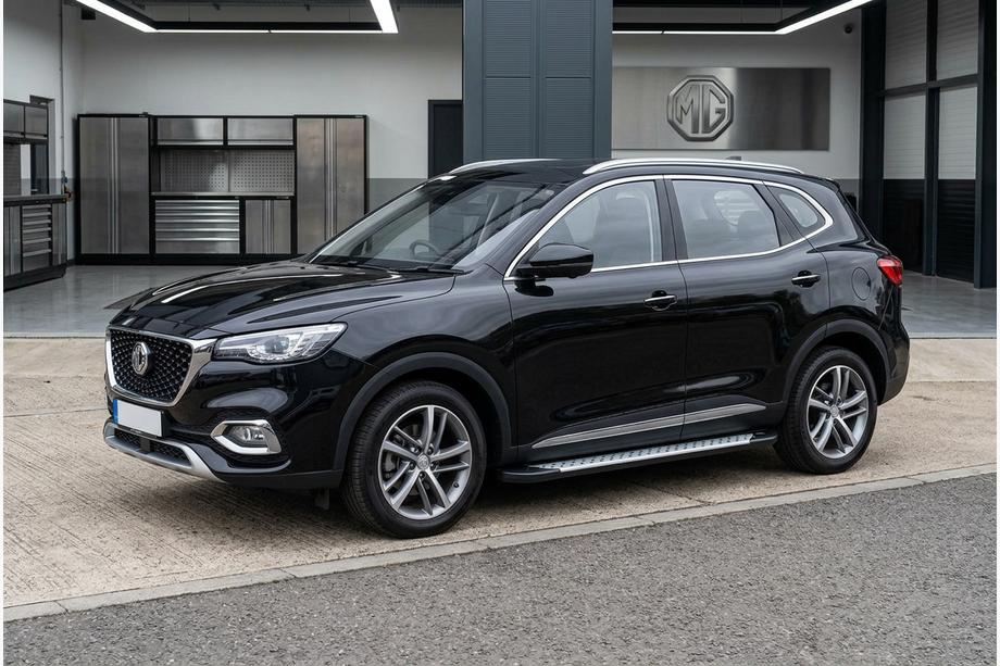 MG HS 2018– Boční nášlapy Allmond Grey (2 ks, hliník) Image