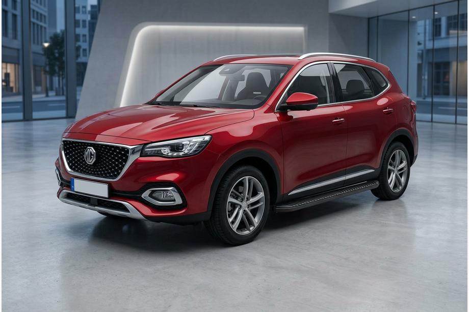 MG HS 2018– Boční nášlapy Tayga Black (2 ks, hliník) Image