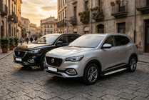 MG HS 2018– Boční prahy Shining V1 (2 ks, hliník) fotografie 1