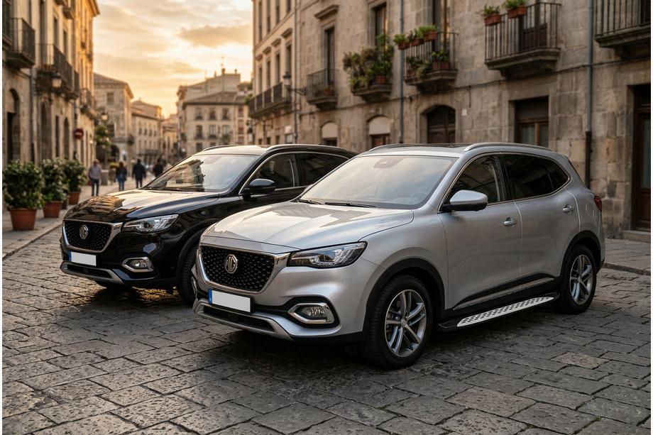 MG HS 2018– Boční prahy Shining V1 (2 ks, hliník) Image