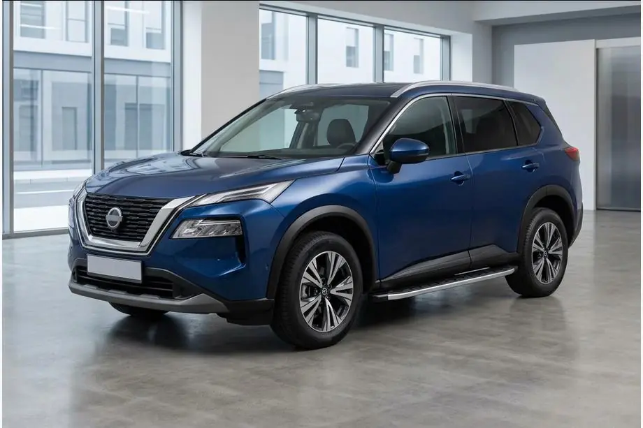 Nissan X-trail T33/Rogue 2022– Boční nášlapy Fullmond (2 ks, hliník) Image