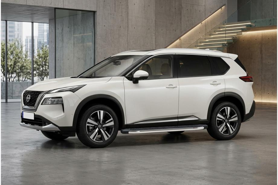 Nissan X-trail T33/Rogue 2022– Boční nášlapy BlackLine (2 ks, hliník) Image