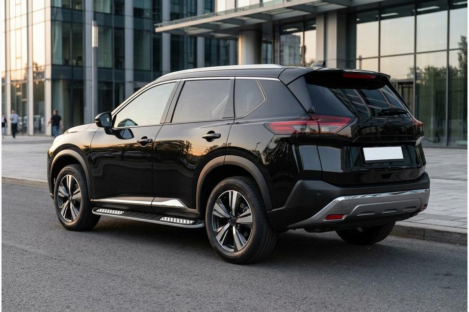 Nissan X-trail T33/Rogue 2022– Boční nášlapy Tayga V2 (2 ks, hliník) Image