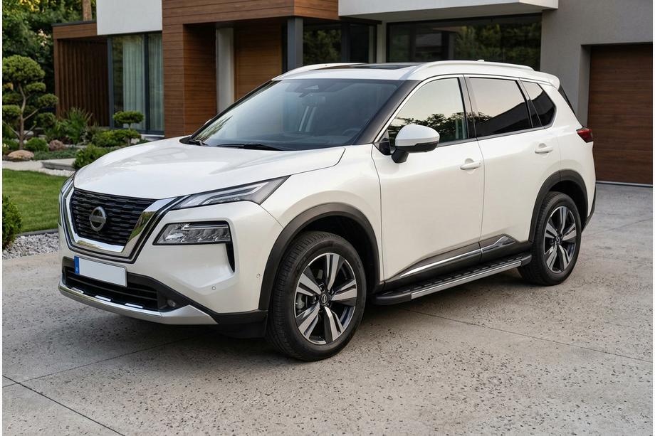 Nissan X-trail T33/Rogue 2022– Boční nášlapy Duru (2 ks, hliník) Image