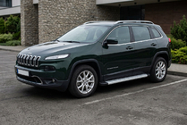Jeep Cherokee KL 2013– Boční prahy Maya V2 (2 ks, hliník) fotografie 1
