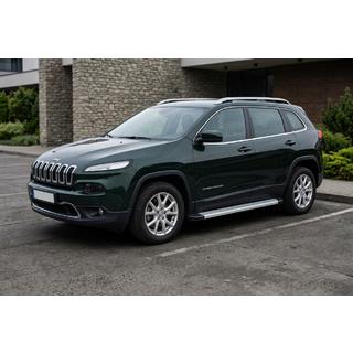 Boční prahy Maya V2 (2 ks, hliník) Jeep Cherokee KL 2013– fotografie 1