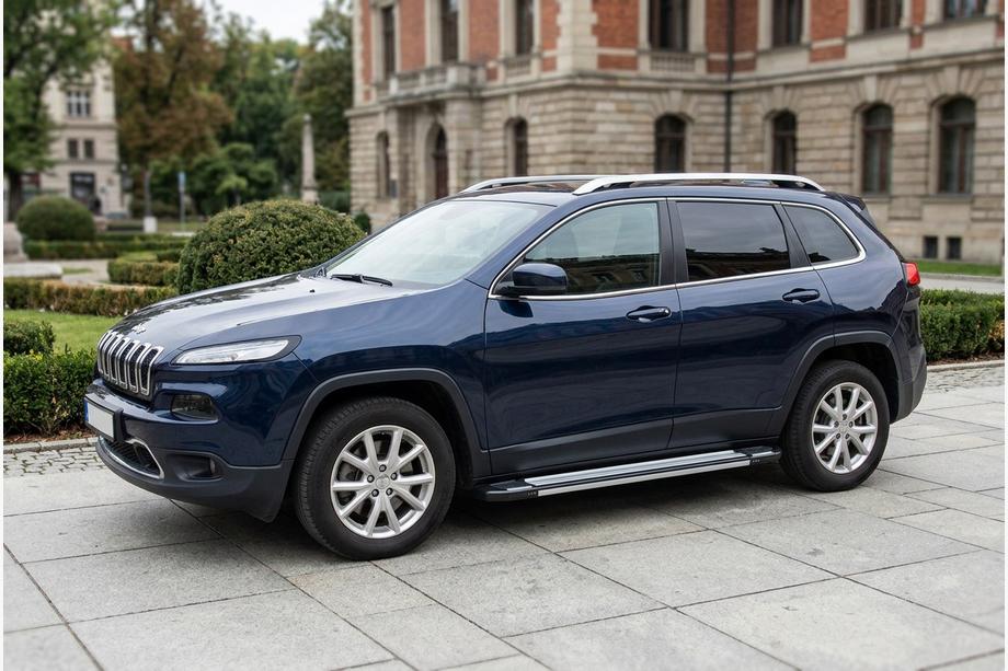 Jeep Cherokee KL 2013– Boční nášlapy Rainbow (2 ks, hliník) Image