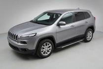 Jeep Cherokee KL 2013– Boční nášlapy Bosphore Grey (2 ks, hliník) fotografie 1