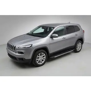 Boční nášlapy Bosphore Grey (2 ks, hliník) Jeep Cherokee KL 2013– fotografie 1