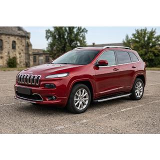 Boční nášlapy Fullmond (2 ks, hliník) Jeep Cherokee KL 2013– fotografie 1