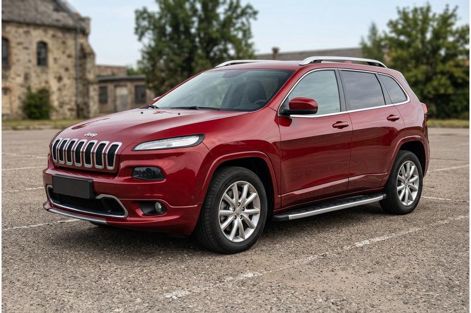 Jeep Cherokee KL 2013– Boční nášlapy Fullmond (2 ks, hliník) Image
