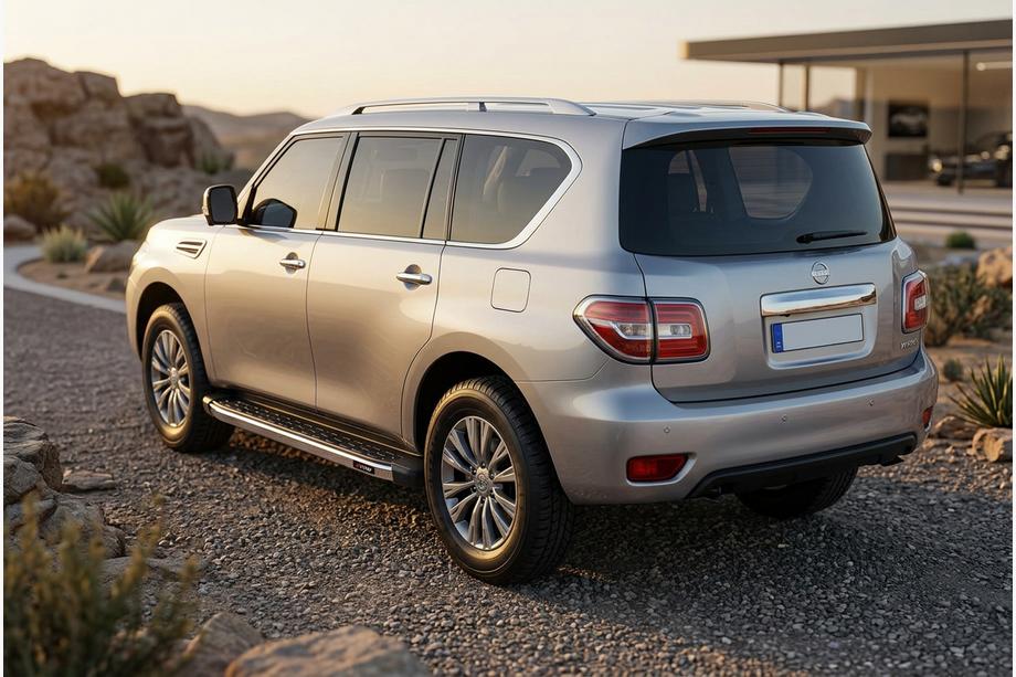 Nissan Armada 2016–2024 Boční nášlapy BlackLine (2 ks, hliník) Image