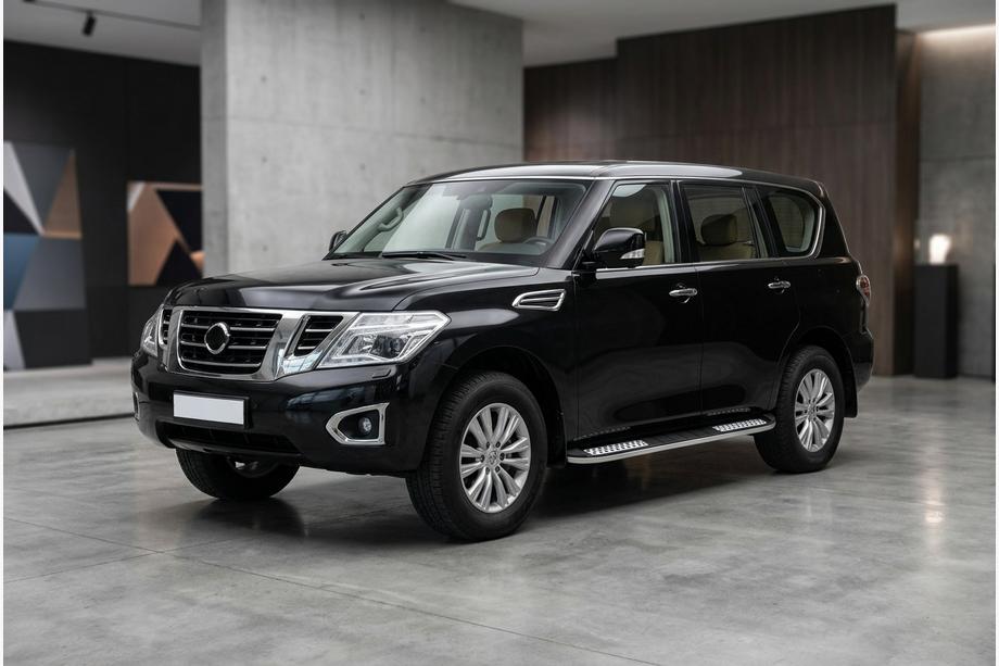 Nissan Armada 2016–2024 Boční nášlapy Tayga V2 (2 ks, hliník) Image
