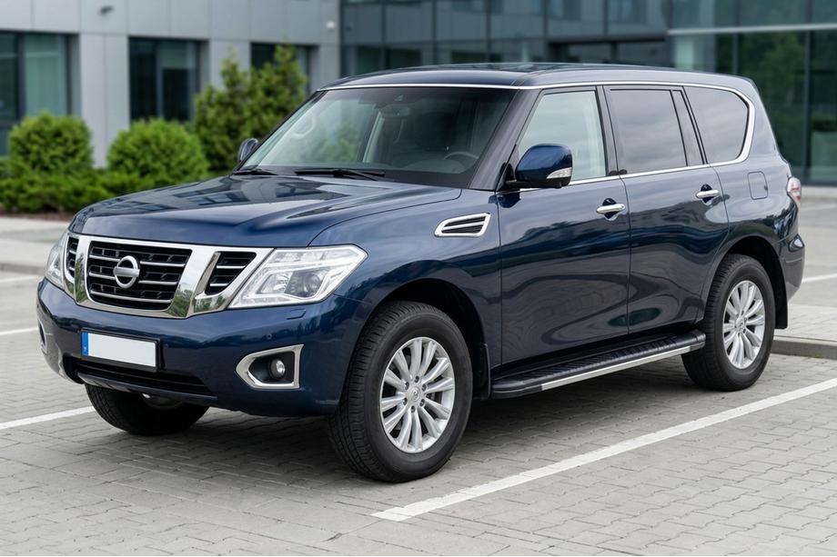 Nissan Armada 2016–2024 Boční nášlapy Bosphore Grey (2 ks, hliník) Image