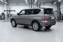 Nissan Armada 2016–2024 Boční nášlapy Bosphore Black (2 ks, hliník) fotografie 1