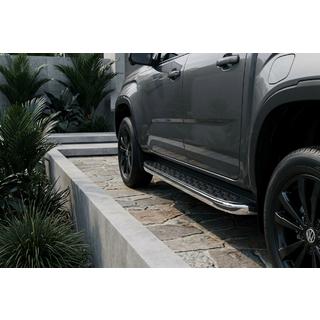 Boční nášlapy BlackLine (2 ks, hliník) Volkswagen Amarok 2022– fotografie 1
