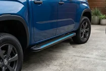 Volkswagen Amarok 2022– Boční nášlapy Maya Blue (2 ks, hliník) fotografie 1