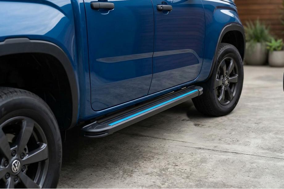 Ford Ranger 2022– Boční nášlapy Maya Blue (2 ks, hliník) Image
