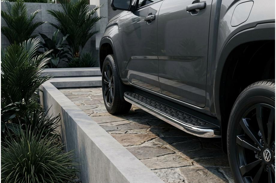 Ford Ranger 2022– Boční nášlapy BlackLine (2 ks, hliník) Image