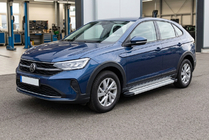 Volkswagen Taigo 2020– Boční prahy Maya V2 (2 ks, hliník) fotografie 1