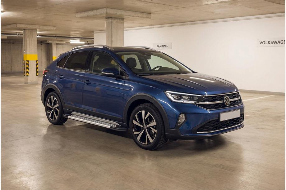 Volkswagen Taigo 2020– Boční nášlapy Vision New Grey (2 ks, hliník) Image