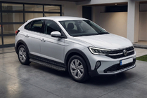Volkswagen Taigo 2020– Boční nášlapy Tayga Black (2 ks, hliník) fotografie 1