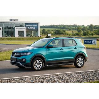 Boční prahy Allmond Black (2 ks, hliník) Volkswagen T-Cross 2019– fotografie 1
