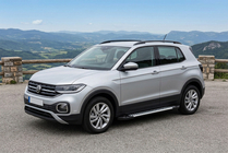 Volkswagen T-Cross 2019– Boční nášlapy Line (2 ks, hliník) fotografie 1