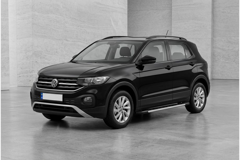 Volkswagen T-Cross 2019– Boční prahy RedLine V1 (2 ks, hliník) Image