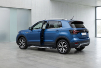 Volkswagen T-Cross 2019– Boční nášlapy Sunrise (2 ks, hliník) fotografie 1