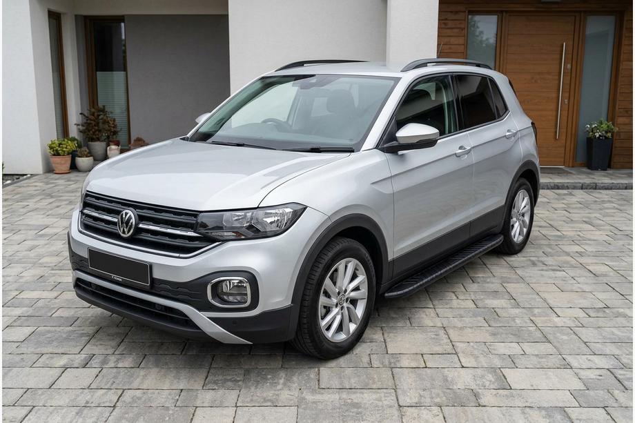 Volkswagen T-Cross 2019– Boční nášlapy Bosphore Black (2 ks, hliník) Image