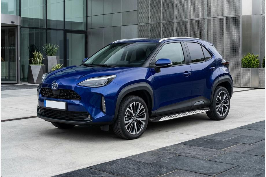 Toyota Yaris/Yaris Cross (XP210) 2020– Boční prahy Shining V1 (2 ks, hliník) Image