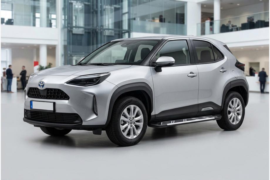 Toyota Yaris/Yaris Cross (XP210) 2020– Boční nášlapy Sunrise (2 ks, hliník) Image