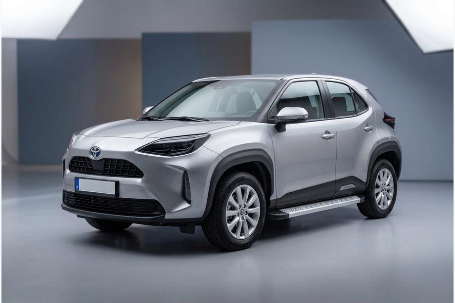 Toyota Yaris/Yaris Cross (XP210) 2020– Boční prahy Maya V2 (2 ks, hliník) Image