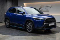 Toyota Corolla Cross 2020– Boční nášlapy Maya Blue (2 ks, hliník) fotografie 1