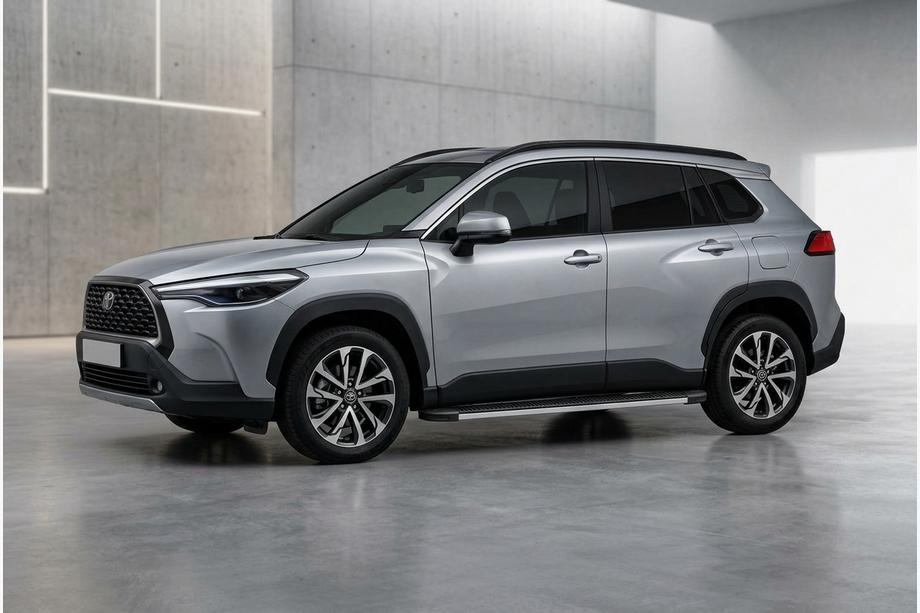 Toyota Corolla Cross 2020– Boční nášlapy Maya V1 (2 ks, hliník) Image