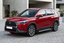 Toyota Corolla Cross 2020– Boční nášlapy Vision New Black (2 ks, hliník) fotografie 1