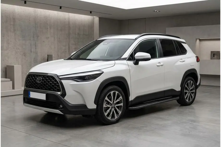 Toyota Corolla Cross 2020– Boční nášlapy Bosphore Black (2 ks, hliník) Image