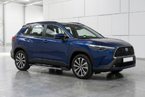 Toyota Corolla Cross 2020– Boční nášlapy Bosphore Grey (2 ks, hliník) fotografie 1