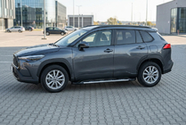 Toyota Corolla Cross 2020– Boční nášlapy Sunrise (2 ks, hliník) fotografie 1